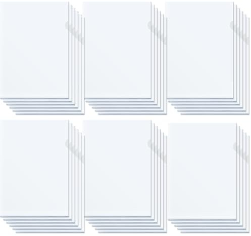 Culinavog 35 Piezas Cubierta De Encuadernación De Informes, cubierta de plástico para informes A4, Transparente Carpeta de Archivos, Carpetas Dossier Clasificación Documentos Oficina Escolar
