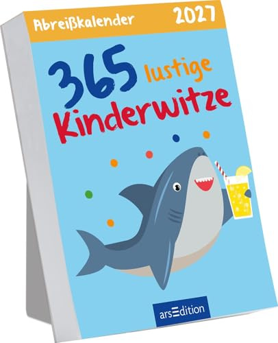 Abreißkalender 365 lustige Kinderwitze 2027: Witziger Tagesabreißkalender zum Aufstellen oder Aufhängen