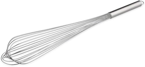 Thermohauser Frusta Professionale in Acciaio INOX, Lunghezza 40 cm, per Cucina e Pasticceria