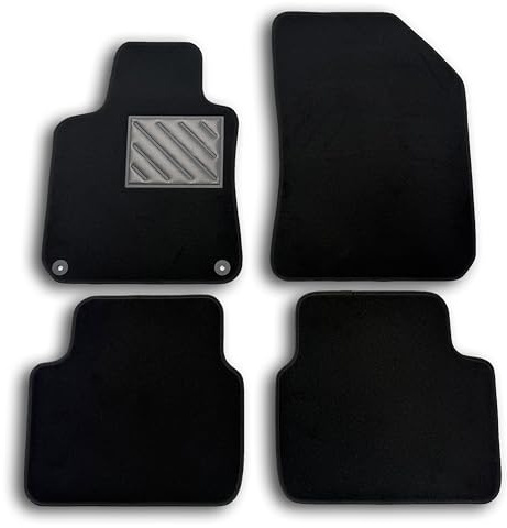 Peugeot 308 II SW ab 2014 Fußmatten - passgenau, rutschfest, Absatzschoner aus PVC, Verankerungsbefestigungen.