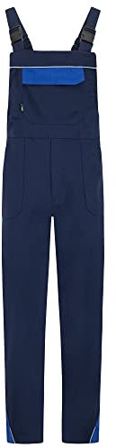 BWOLF ARES Salopette de Travail 100% Coton pour Homme - Bleu - Large