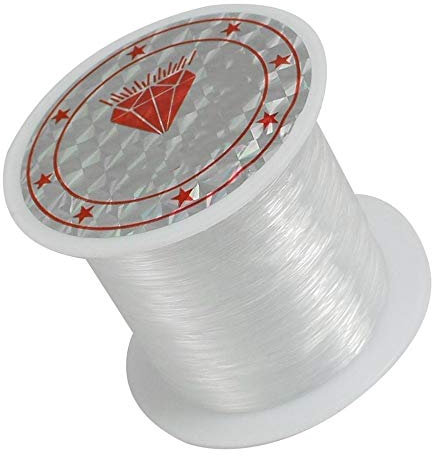 34 Pfund 0,4 mm Durchmesser Perlenfaden klar Nylon Fisch Angelschnur Spule kostengünstig und langlebig