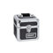 Power Acoustics Fl Rcase 45-60bl - Maleta de almacenamiento para 60 vinilos 45t, negro y acero, Modern