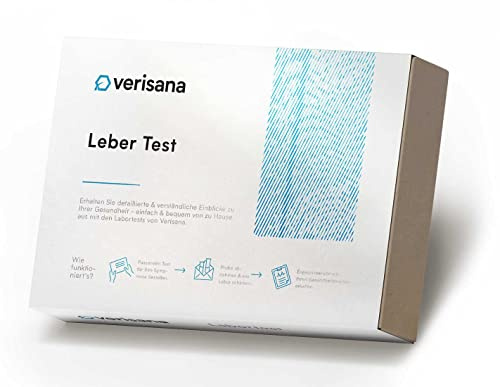 Verisana | Leber Test | ALT, AST & TBILI schnell und einfach bestimmen | Umfassender Leber Check für zu Hause