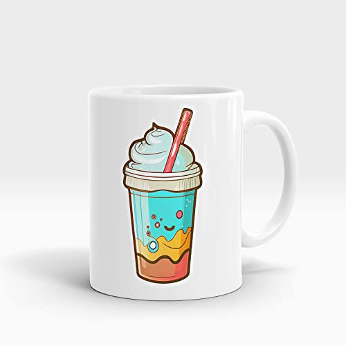Dropful Lustige Kindertasse Eis in Farben - Ideal für heiße und kalte Getränke