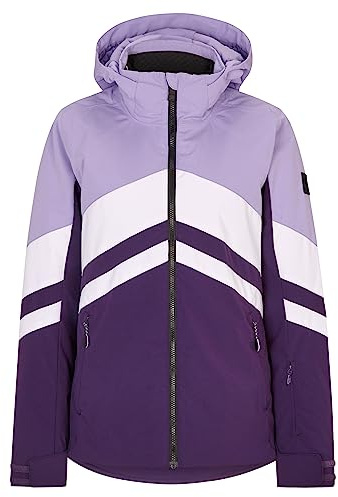 Ziener Damen TELIA Ski-Jacke/Winter-Jacke | warm, atmungsaktiv, wasserdicht, dark violet, 44