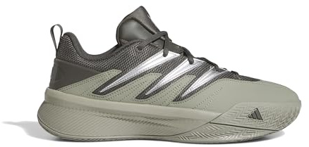 Adidas Unisex Lillard Dame Certified 2 Low Trainers, Cinder/Silver Pebble/Silver met, 41 1/3 EU