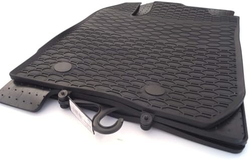 Gummimatten für Dacia Duster II (ab 2018) Gummi Matten Fußmatten in Original Qualität Geruchsneutral Allwetter 4-teilig Schwarz