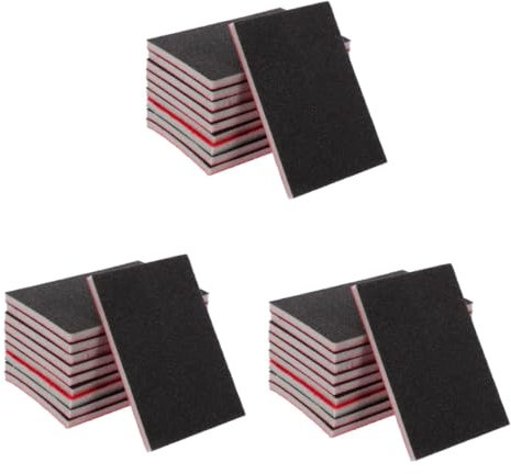 Gatuida 30pezzi Spugne Abrasive Per Levigatura Umida Grana Design Per Polishing Di Mobili Auto e Metalli Facile Da Usare e Maneggiare