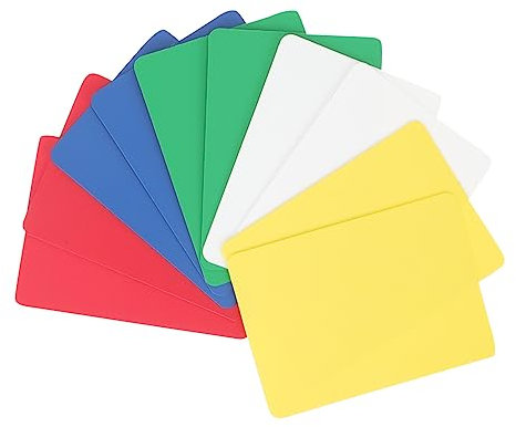 HONMEET 10stücke Poker Karten Spender Aus Plastik Mit Glatten Kanten Für Familienpoker Und Kartenspiele Langlebig Und Praktisch