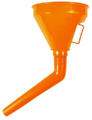 Tyinerc Entonnoir flexible - Long entonnoir à col long avec poignée de filtre - Entonnoir de liquide de transmission, entonnoir de voiture pour eau, transmission, vidange d'huile