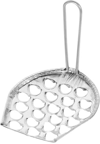 GRIRIW Strumento Da Cucina Acciaio Inossidabile Per Preparare Liangpi e Noodles Dispositivo Multifunzionale Per Grattugiare Gelatine e Spätzle Facile Da Pulire e Riutilizzabile