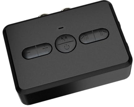 Abaodam Aux Wireless Adapter Audio Receiver Transmitter Tragbarer Audio-Signal-Adapter Für Tv Stereoanlage Pc Mit Multifunktionstaste Und Aux-