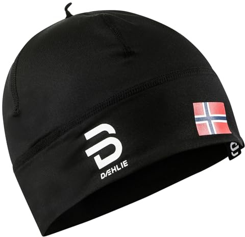 B DÆHLIE Daehlie Herren Damen Unisex Funktionsmütze Mütze Laufmütze Hat Polyknit Flag