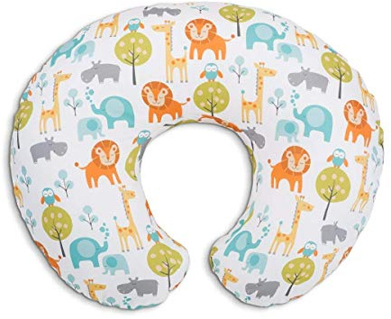 Boppy Cuscino Allattamento per Neonati 0+ Mesi, Forma Ergonomica con Supporto per Mamma e Bambino, Inserto Miracle Middle - Cuscino e Nido Neonato per Allattamento al Seno e col Biberon