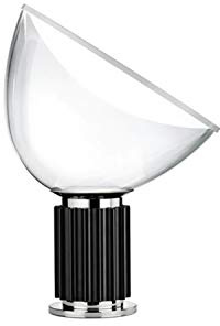 FLOS - Lampada da Tavolo a LED Taccia Small, Colore: Nero