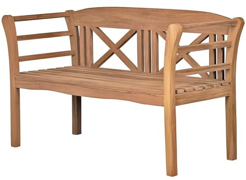 bene living Teakholz Friesenbank Föhr 130 cm