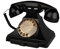 Teléfono fijo retro, teléfono antiguo con cable, vintage, esfera giratoria de los años 30, teléfono de decoración del hogar, teléfonos decorativos de casa para personas mayores, teléfonos giratorios