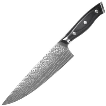 PHENOFICE 1pezzi Cutter Multifunzionale Acciaio Inossidabile Per e Verdure Coltello Da Cucina Ergonomico Adatto Per Chef e Amatori Colore Nero