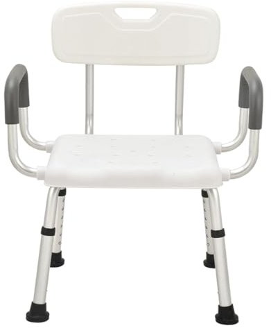 Plus Size 24in Extra Wide Shower Seats for Adults with Arms & Back.SQ