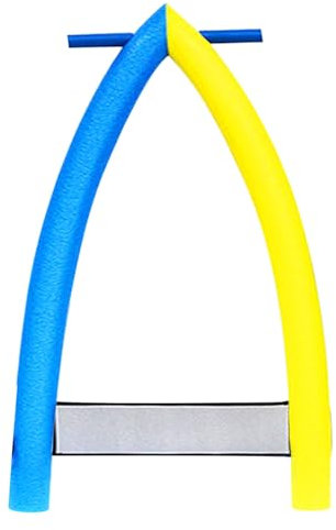 lisutupode Pasta galleggiante per piscine, spaghetti in schiuma – A parola grande tubo in schiuma galleggiante – Fiocchi di nuoto, forniture artigianali all'aperto, asta galleggiante, giocattolo