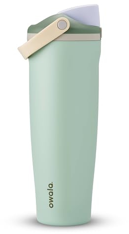 Owala FreeSip Sway - Stainless Steel - 40-oz. - Green (Eucalyptus)
