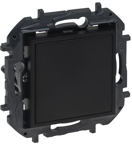 LEGRAND Tapa ciega para instalación empotrada, Gama Niloé Step, Color Antracita, 398308B