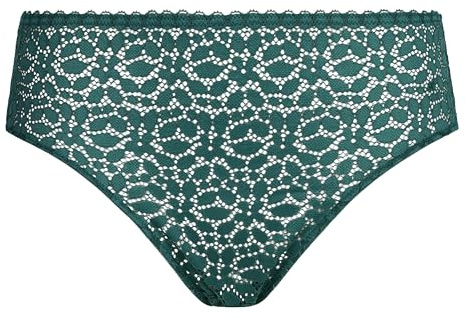 Dim Femme Daily Dentelle X1 Underwear, Vert Emeraude, L EU