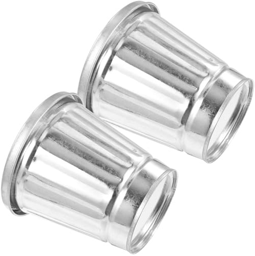 EXAOMBLE 2 Cubos Pequeños Organizadores de Hierro Galvanizado Tapa y Asa, Cubos de Basura de Mesa Plateados para Cocina y Oficina, Almacenamiento Compacto y Práctico para Escritorio