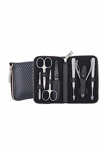 Carbon Manicure-Etui, 7-teilig 1 Stk.