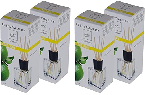 Essentials by ipuro Lime Light 50ml Raumduft (4er Pack)