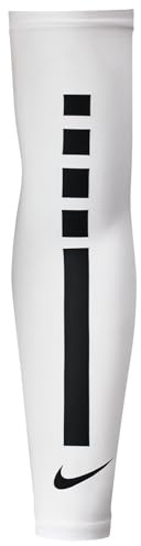 Nike Unisex Pro Elite 2.0 (Single) Manga para el brazo White/Black/Black L/XL