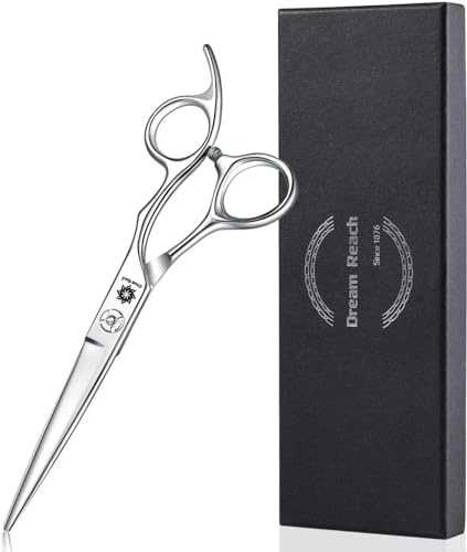Dream Reach Professional 6.0'' Barber Shears Hair Cutting Scissors Hairdressing Scissors Straight Scissors for Wome and Men