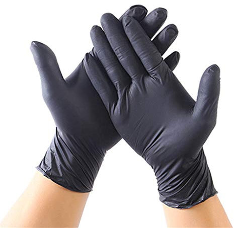 Einweghandschuhe Aus Nitril, Puderfrei, Handschuhe In Lebensmittelqualität, Latexfrei, Spenderpackung, Größe S/M, 20/50 PCS