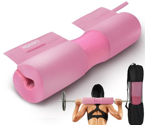 Langhantel Polster Nylon Padding AntiSlip - Hip Thrust Pad - Barbell Pad | Polster für Langhantelstange- Hantel Nackenpolster, Standard Weight Bar Pad - Provides Cushion to Neck Shoulders Training