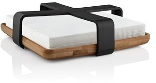 Eva Solo | Nordic Kitchen Serviettenhalter | Bewahren Sie Servietten gesammelt an einem Ort auf | Black