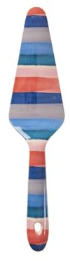 Rice Tortenheber Kuchenheber 'A New York Minute Prints' Melamin BPA frei (N.Y. Stripe Print)