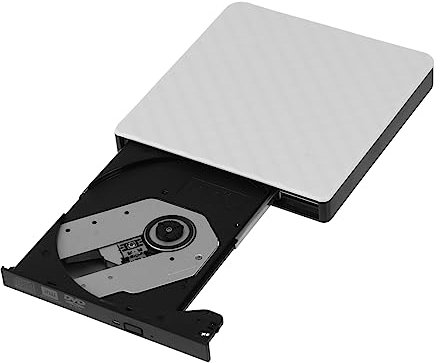 TINEASUR Grabadora DVD CD USB Lector De CD DVD Portátil Compatible Laptop y Pc Función De Grabación Diseño Optimizado