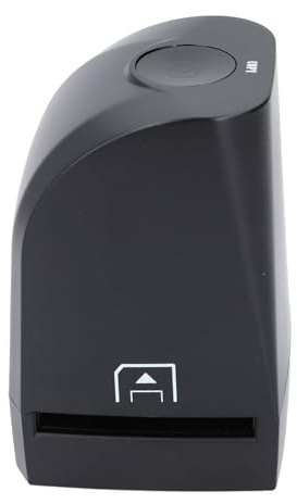 2400dpi 4800dpi Film Scanner with 8MP CMOS Sensor, Adjustable Exposure Control & Color Balance, Converts 35mm/1.4in 135mm/5.3in Slides Into JPEG Photos