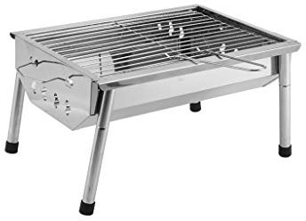 parrilla bbq, Parrilla De Barbacoa Espesar Al Aire Libre Parrilla De Barbacoa Plegable Horno De Carbón Al Aire Libre Parrilla De Barbacoa De Acero Inoxidable Parrilla De Humo De Barbacoa Parrilla De B