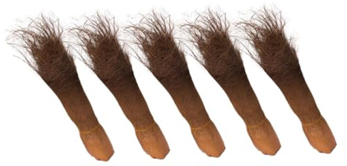 iplusmile Écorces De Palmier Artificielles Décoratives pour Jardin Et Aquarium, Lot De 5 Pièces 25 Cm Largeur, Écorce Naturelle Polyvalente pour Aménagement Paysager Et Reproduction De Poissons