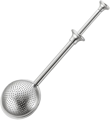 Tea Infuser, Tea Strainer for Loose Tea, Premium Loose Leaf Tea Infuser with Fine Mesh, Durable Tea Diffuser for Loose Tea, Coffee Strainer, 18 x 5 x 5 cm