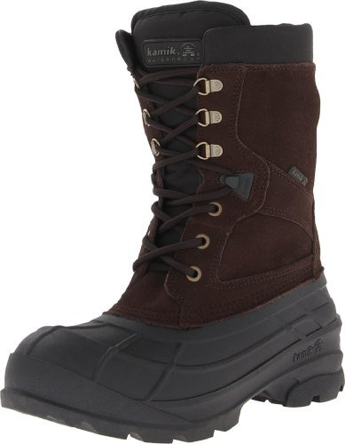 Kamik Nationwide, Herren Schneestiefel, Braun (Dark Brown-Brun Fonce), 44 EU (11 UK)