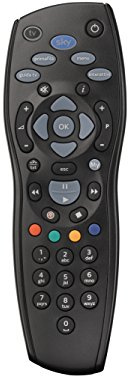 Sky 716 Mini Telecomando Universale per Decoder My-Sky e My-Sky HD, Nero