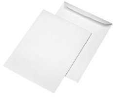 ELEPA 30005506 Versandtaschen B4, ohne Fenster, selbstklebend, 120 g/qm, weiß, 250 Stück