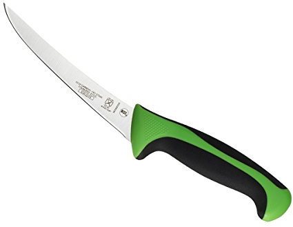 Mercer Culinary M23820GR Millennia Curved Boning Knife, Green, 6-Inch