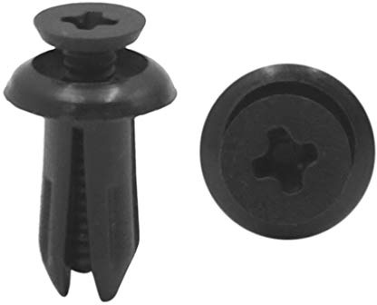 sourcing map 20Stk Auto Plastik Nieten Befestigung Clips Türverkleidung Klammern Stoßstangen 5mm