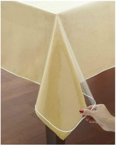 Tischdecke Schutz PVC Transparent (140 x 240 cm)