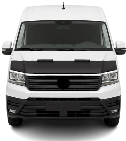 OMAC Haubenbra Halb für VW Crafter 2017-2026 Vinyl Schwarz