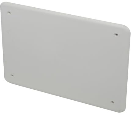 1 PCS Coperchio Per Cassetta Di Derivazione, Dimensione 153X98mm, Ricambio per Cassetta da Incasso, Protezione e Copertura Impianti Elettrici